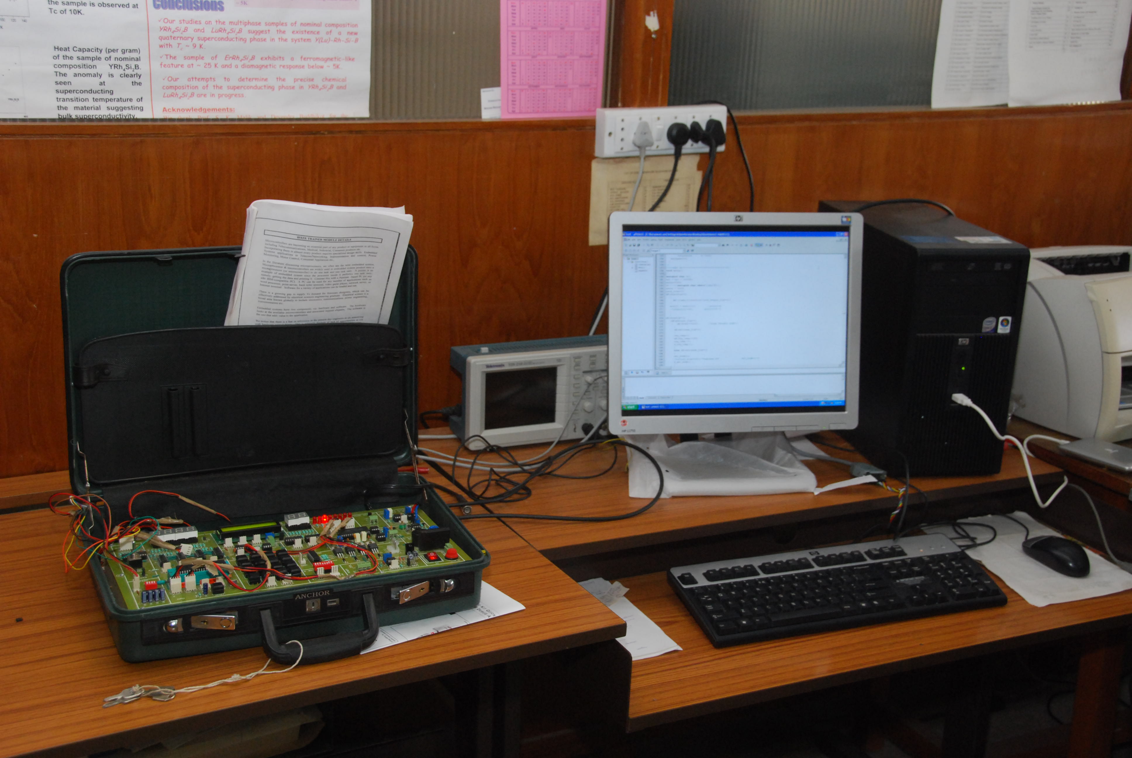 Control console for electro-opto-mechanical system
