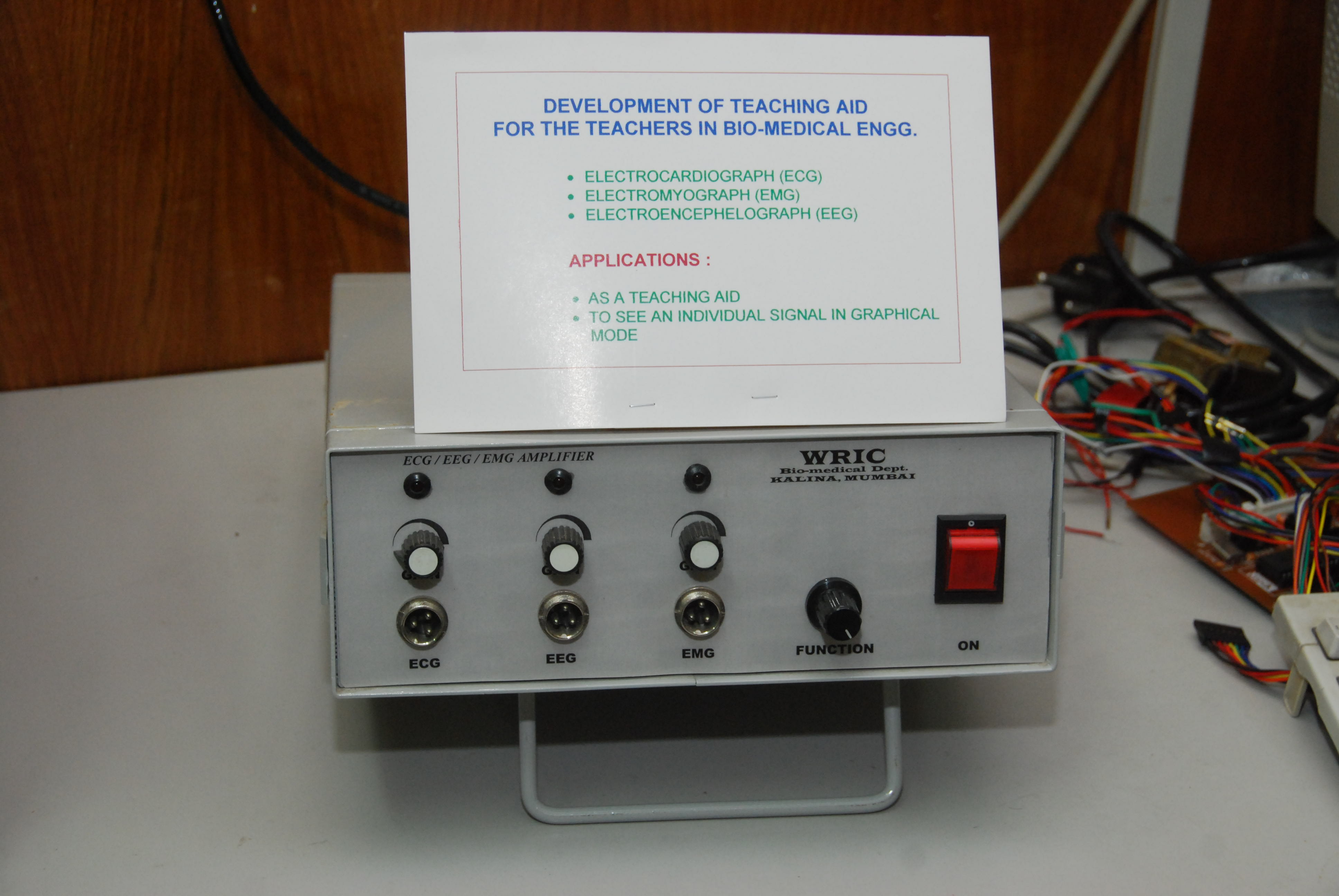 Solar corona experimental set-up fabricated by WRIC