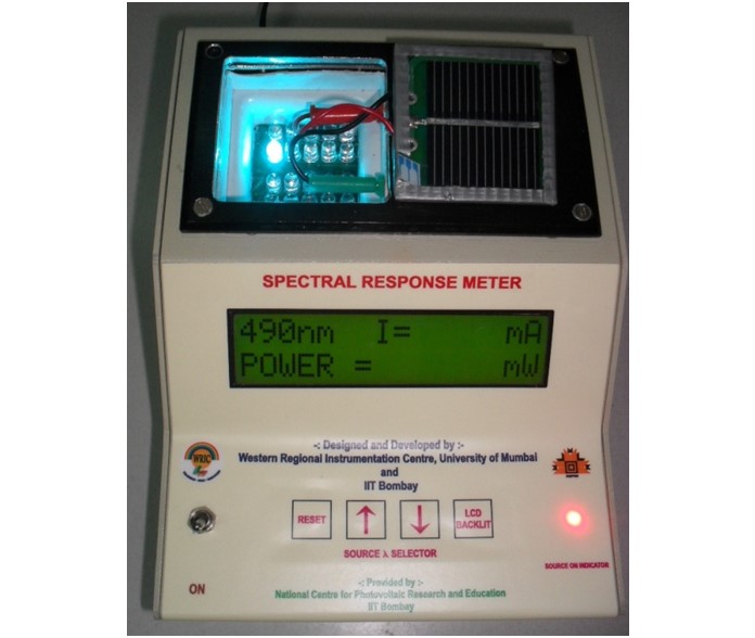 LED-based solar cell spectral response meter developed by WRIC
