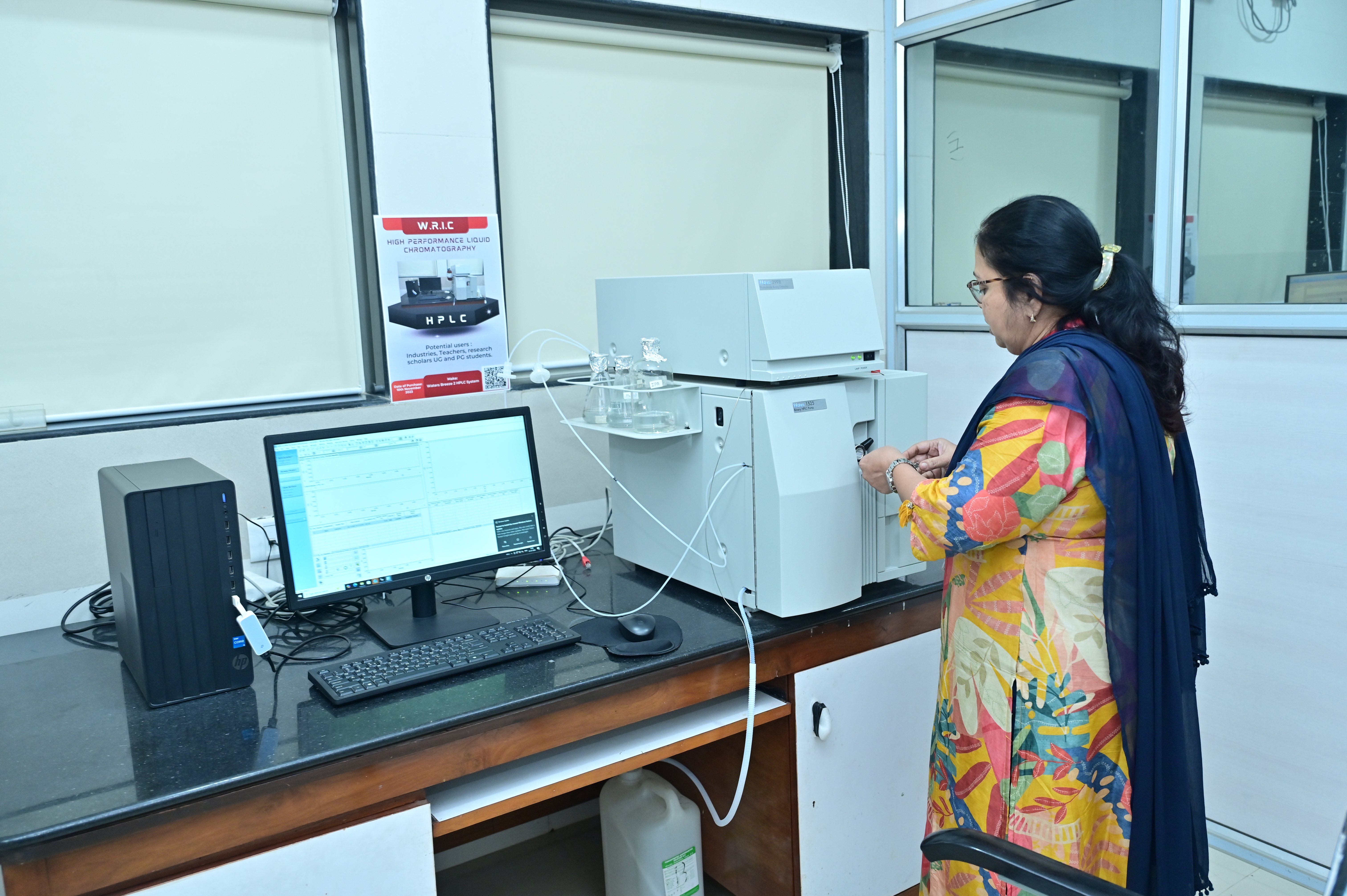Analytical Instrumentation team at work