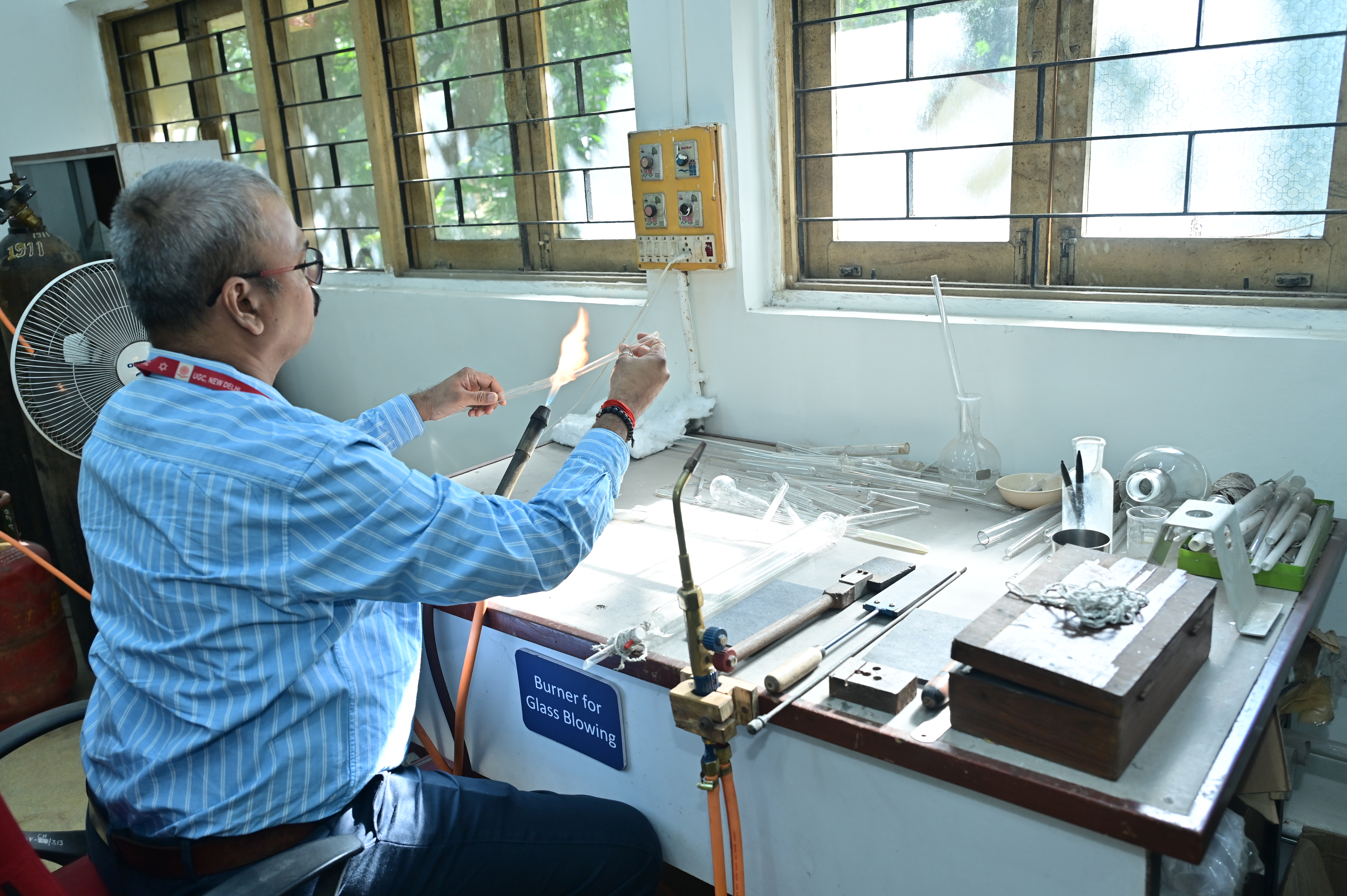 Glass blowing workshop