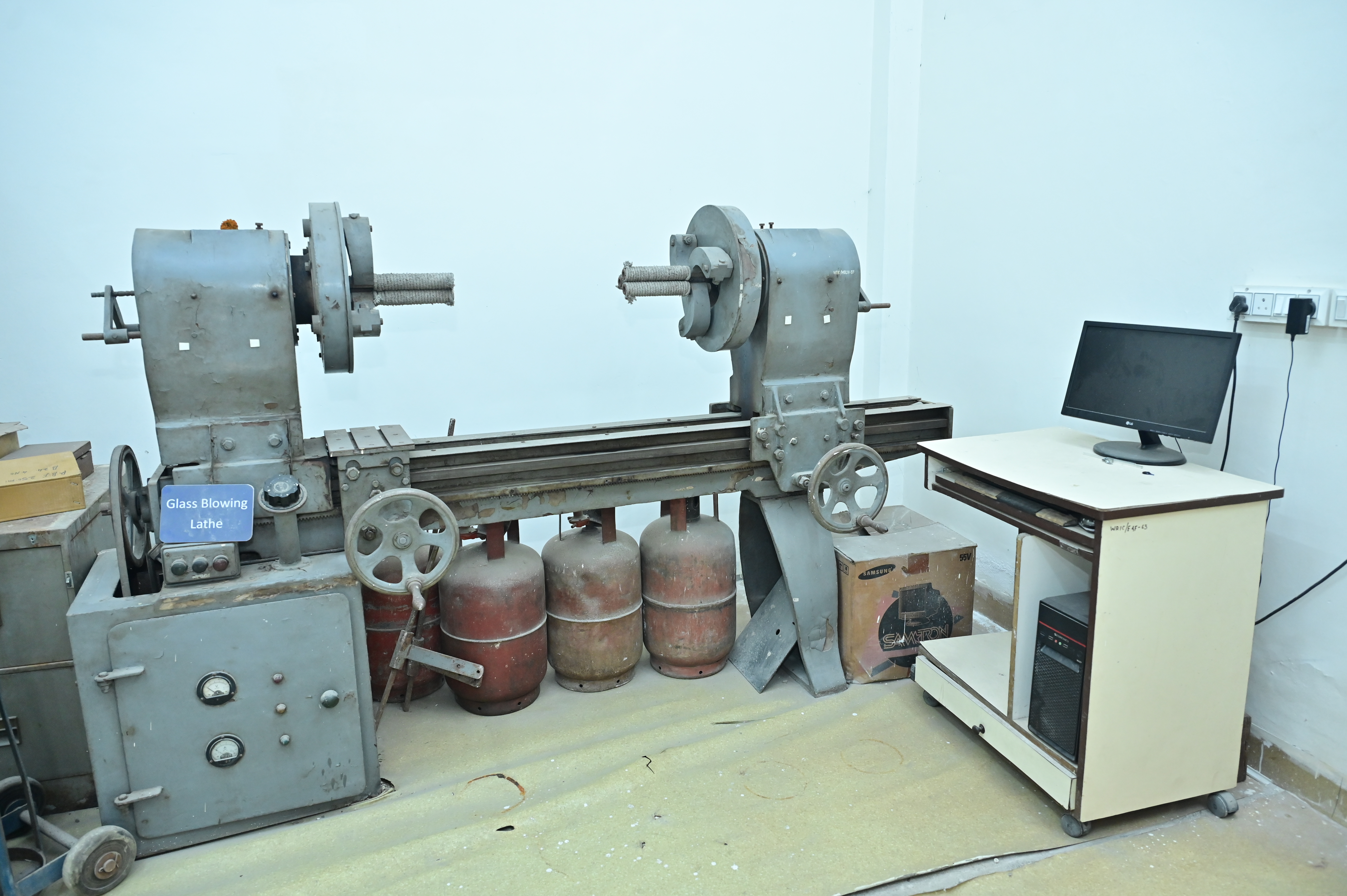 Glass blowing facilities