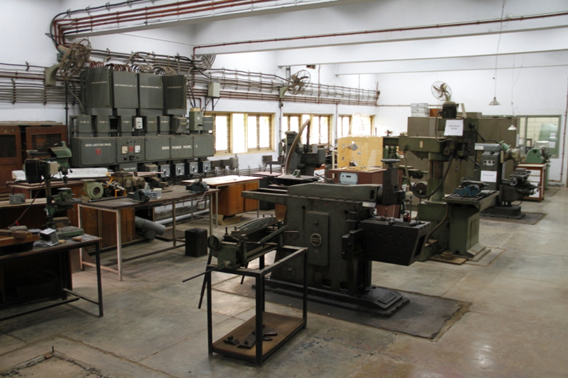 Wide view of WRIC mechanical workshop floor